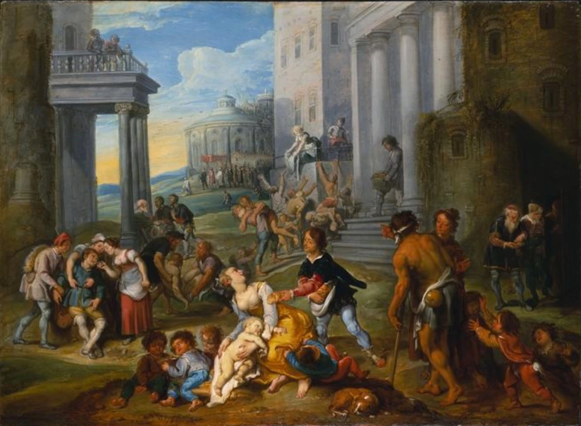 Le sette opere di misericordia - Alte Pinakothek, Monaco di Baviera